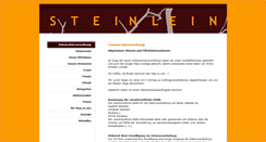 Desktop Screenshot of gasthof-steinlein.de